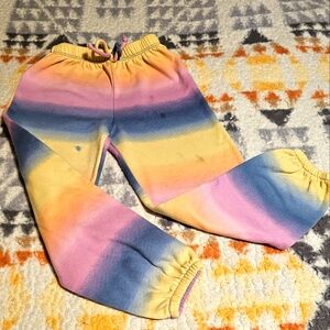 Jenna & Jessie Rainbow 🌈 Sweatpants Size 8